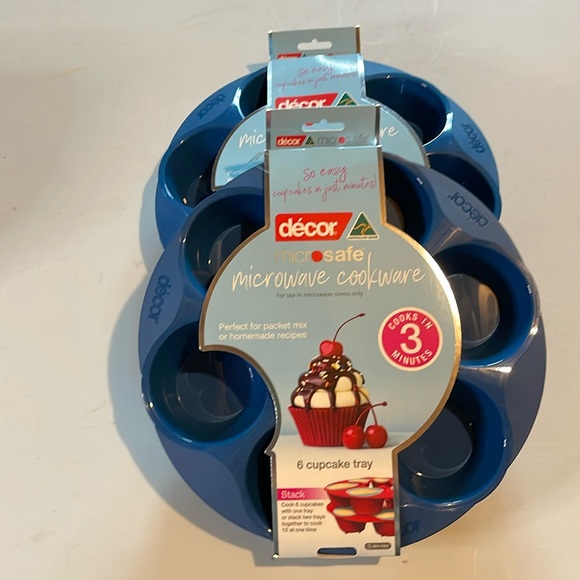 Microwave safe cookware cupcake trays - Picture 1 of 5